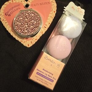 Hello Kitty Macaron Lip Balm + Compact Mirror